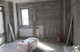 3 camere, 62 mp utili, semifinisat, imobil nou, zona Calea Floresti