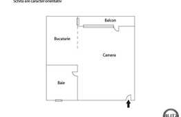 Vanzare apartament 1 camera, 35.6 mp utli, zona A. Vlahuta, imobil nou, cu boxa