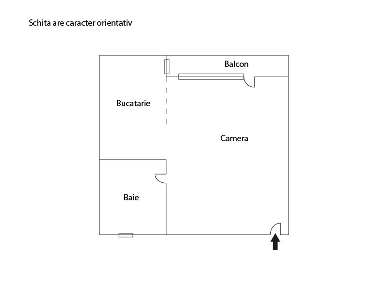 Garsonieră de vânzare Grigorescu - 7384AV | BLITZ Cluj-Napoca | Poza1