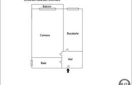 De vanzare 1 camera, 40 mp, balcon, zona strazii Eroilor! Imobil nou!