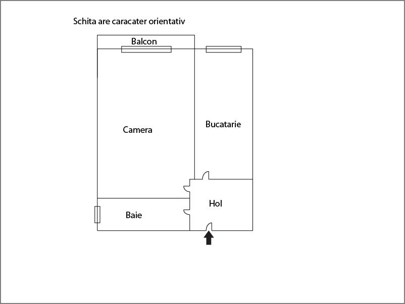Garsonieră de vânzare Floreşti - 7394AV | BLITZ Cluj-Napoca | Poza1