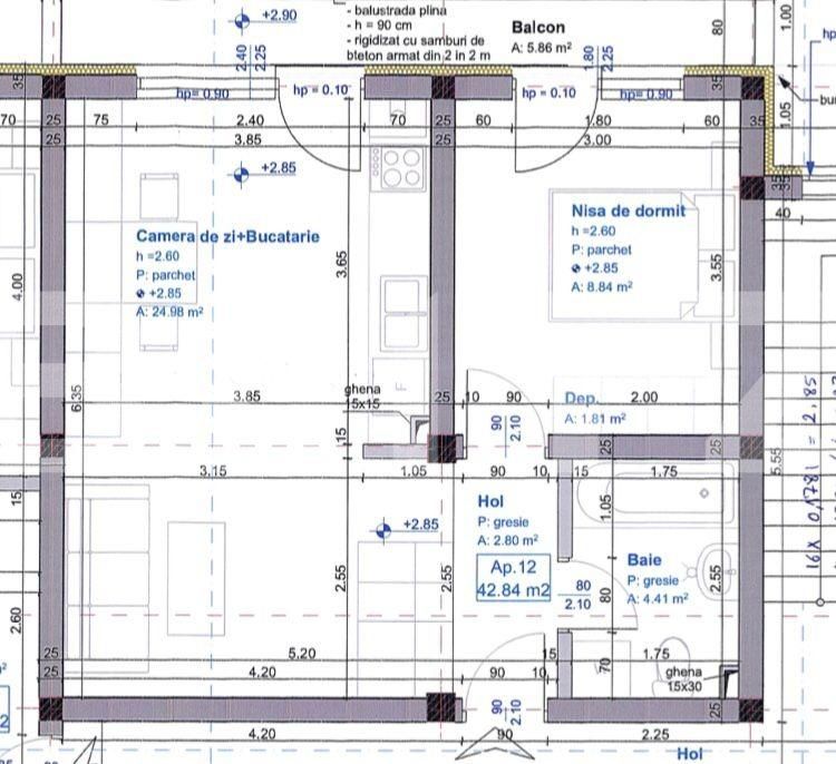 Apartament de închiriat 2 camere Floreşti - 73941AI | BLITZ Cluj-Napoca | Poza3