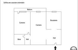 2 camere, 47 mp utili , complet mobilat, zona Interservisan