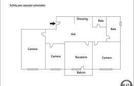 Apartament 3 camere decomandate, zona Coloane, 57 mp utili