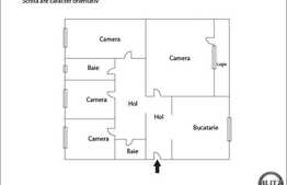 4 camere, finisat modern, zona Facultatii Bogdan Voda. Loc de parcare si boxa!