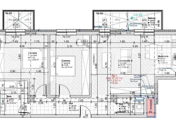 Apartament de vânzare 3 camere Borhanci - 74131AV | BLITZ Cluj-Napoca | Poza2