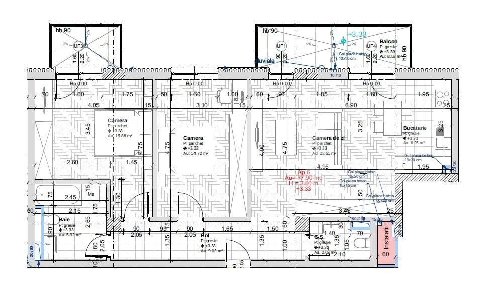 Apartament de vânzare 3 camere Borhanci - 74131AV | BLITZ Cluj-Napoca | Poza2
