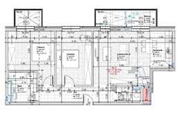 Apartament 3 camere, 78 mp utili, 2 balcoane, Borhanci