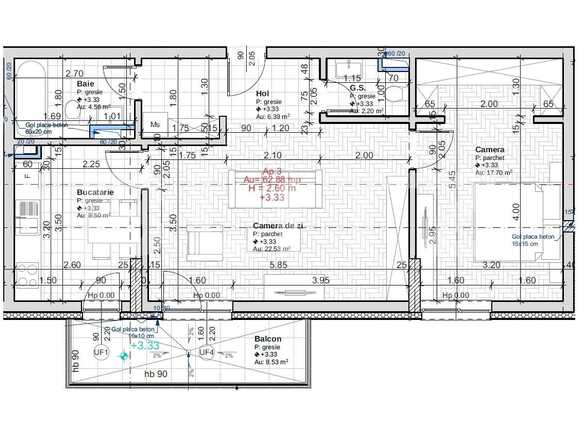 Apartament de vânzare 2 camere Borhanci - 74138AV | BLITZ Cluj-Napoca | Poza1
