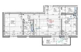 Apartament 2 camere, decomandat, 61 mp, orientare estica, Borhanci