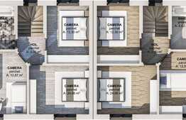  Oferta de Black Friday! Casa tip duplex, semifinisat, zona Campului