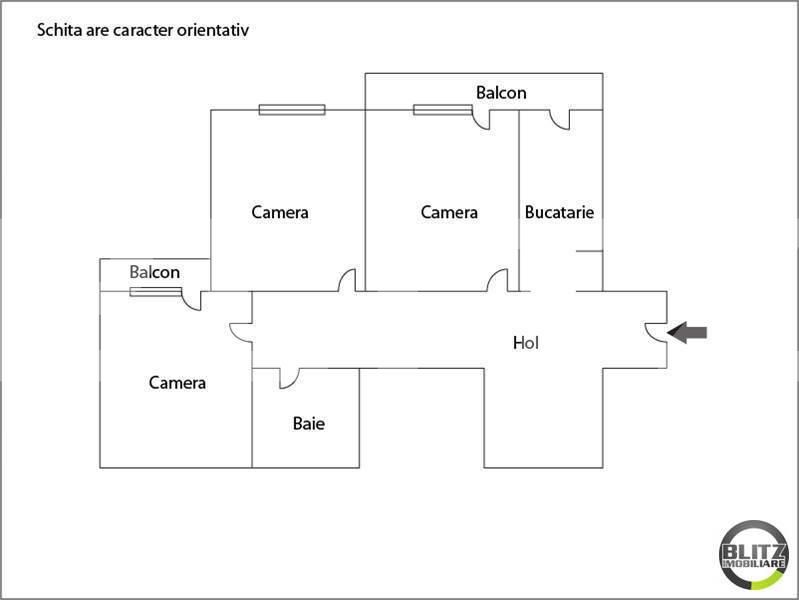 Apartament de vânzare 3 camere Manastur - 7416AV | BLITZ Cluj-Napoca | Poza11