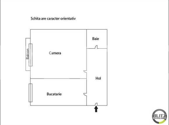 Garsonieră de vânzare Manastur - 7418AV | BLITZ Cluj-Napoca | Poza6