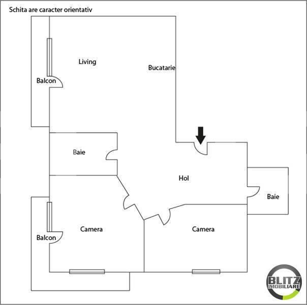 Apartament de vânzare 3 camere Bună Ziua - 742AV | BLITZ Cluj-Napoca | Poza12