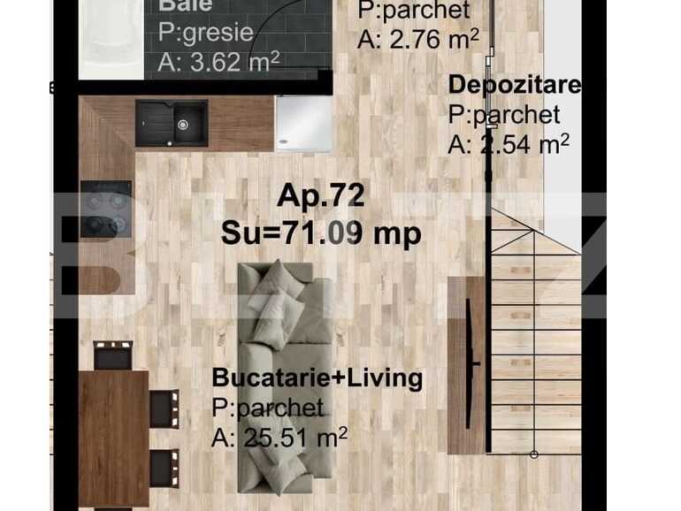 Apartament de vânzare 3 camere Marasti - 74208AV | BLITZ Cluj-Napoca | Poza2