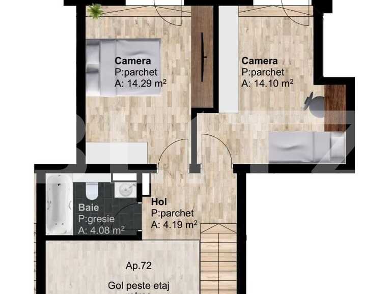 Apartament de vânzare 3 camere Marasti - 74208AV | BLITZ Cluj-Napoca | Poza1