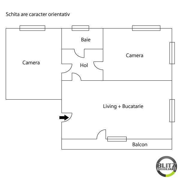 Apartament de vânzare 3 camere Grigorescu - 744AV | BLITZ Cluj-Napoca | Poza1