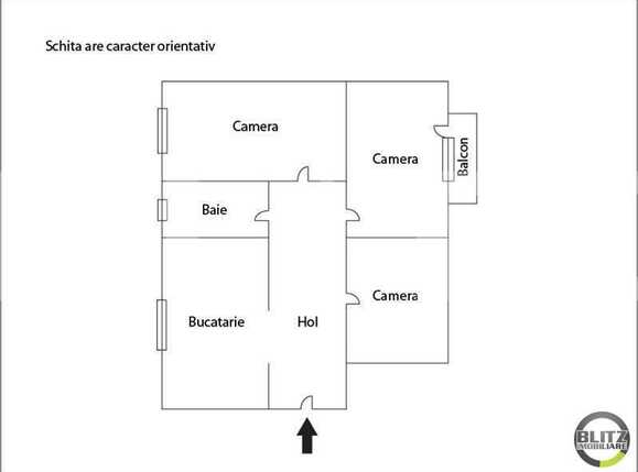 Apartament de vânzare 3 camere Gheorgheni - 7449AV | BLITZ Cluj-Napoca | Poza3
