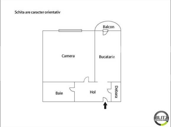 Garsonieră de vânzare Manastur - 7451AV | BLITZ Cluj-Napoca | Poza6