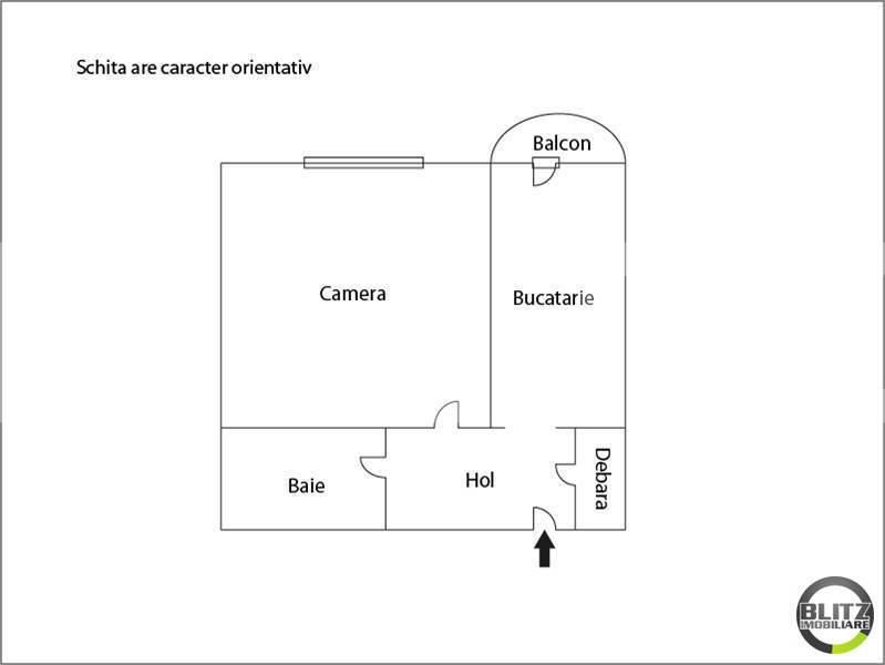 Garsonieră de vânzare Manastur - 7451AV | BLITZ Cluj-Napoca | Poza6