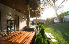 Exclusiv! Casa individuala stil american pe un singur nivel pozitionata intr-o oaza de liniste, 1070 mp teren, ultrafinisata!