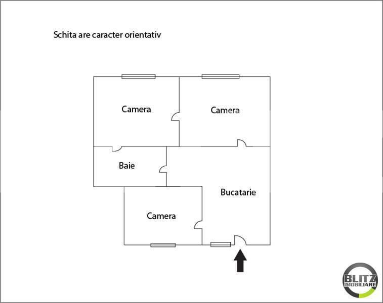 Apartament de vânzare 3 camere Central - 7453AV | BLITZ Cluj-Napoca | Poza12