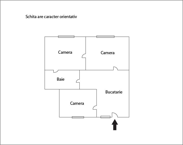 Apartament de vânzare 3 camere Central - 7453AV | BLITZ Cluj-Napoca | Poza1