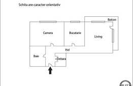 Vanzare 2 camere, 63 mp, decomandat, zona Muzeul Apei!