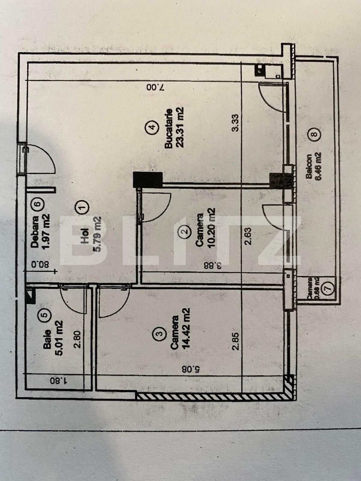 Apartament de vânzare 3 camere Manastur - 74554AV | BLITZ Cluj-Napoca | Poza8