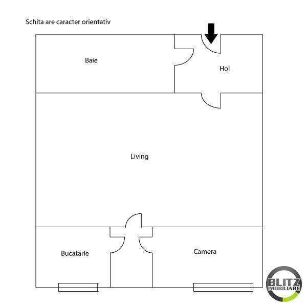 Garsonieră de vânzare Manastur - 747AV | BLITZ Cluj-Napoca | Poza1