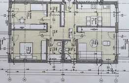 Apartament semifinisat 3 camere decomandate,84 mp , loc de parcare inclus in pret !