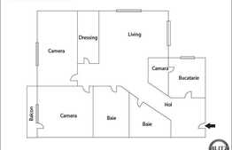 Vanzare apartament 3 camere, 86 mp utili, zona Bloc Spray, imobil nou, cu garaj