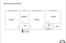 Apartament 3 camere, 60 mp, complet mobilat, boxa la subsol, 5 minute de Cora!