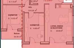 Apartament 3 camere in complex de lux, etaj intermediar, zona Iulius Mall!