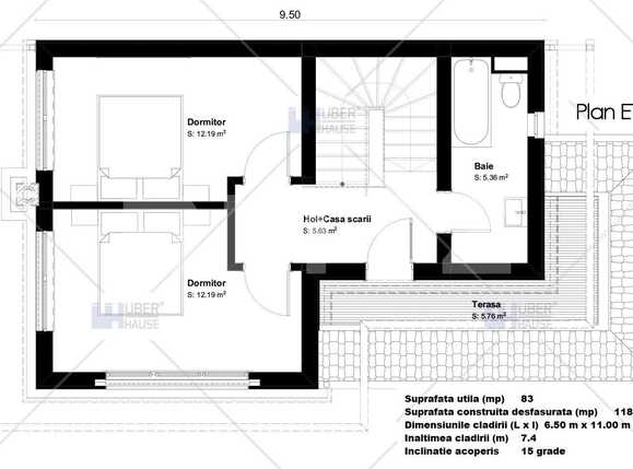 Casa de vânzare 3 camere Exterior Nord - 74832CV | BLITZ Cluj-Napoca | Poza5