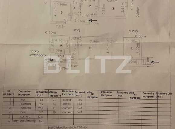 Casa de vânzare 2 camere Plopilor - 74884CV | BLITZ Cluj-Napoca | Poza4