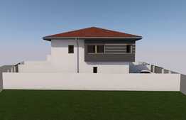 Duplex de 120 mp, 250 teren , semifinisat, zona nou dezvoltata de case