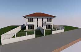 Duplex de 120 mp, 250 teren , semifinisat, zona nou dezvoltata de case