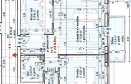 Apartament 3 camere, etaj intermediar, semifinisat, Gilau!