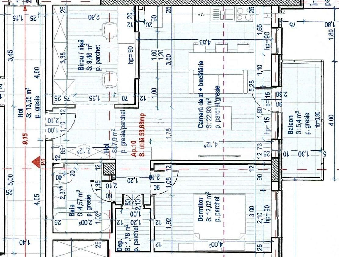 Apartament de vânzare 3 camere Gilău - 75022AV | BLITZ Cluj-Napoca | Poza6