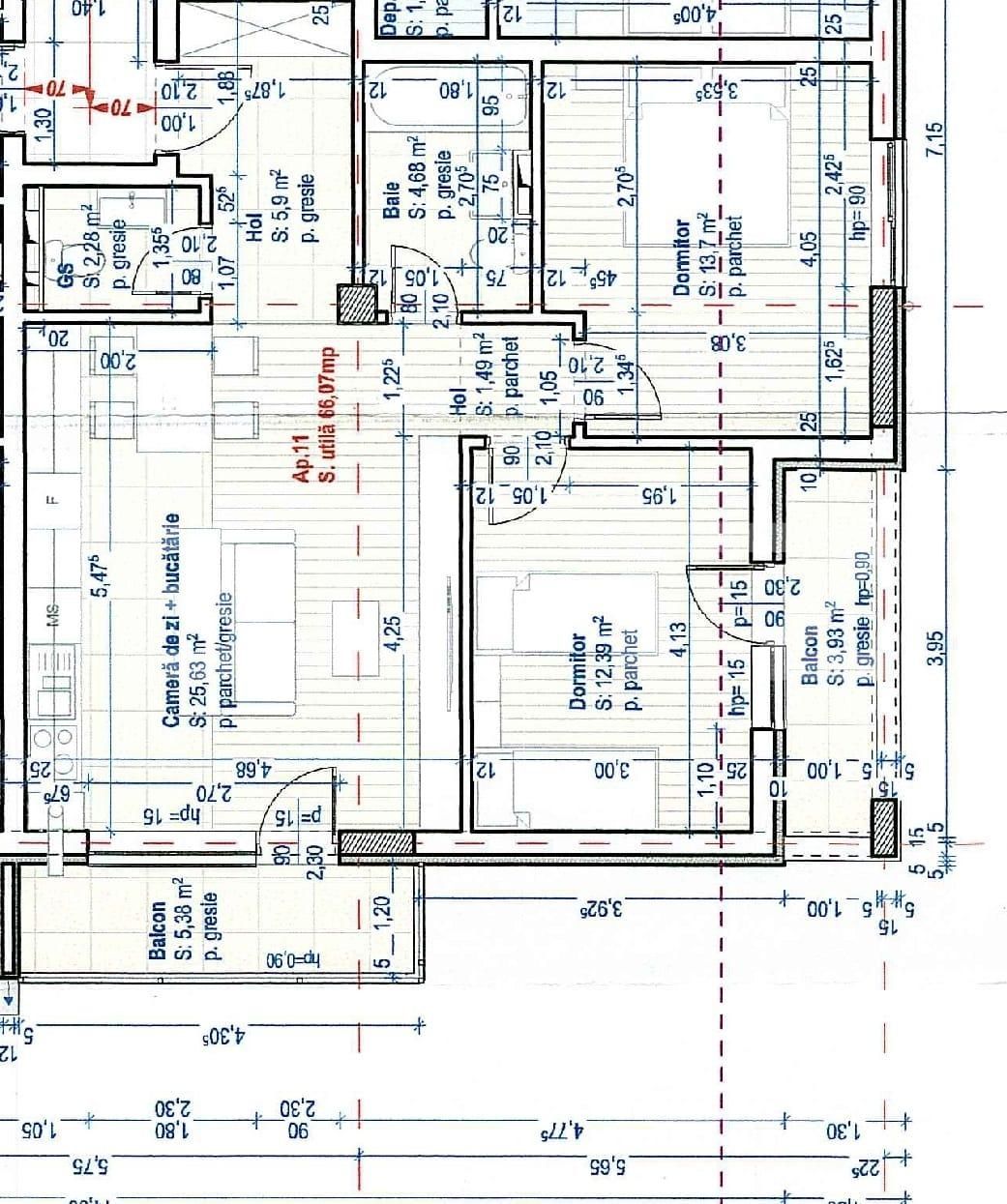 Apartament de vânzare 3 camere Exterior Vest - 75024AV | BLITZ Cluj-Napoca | Poza2