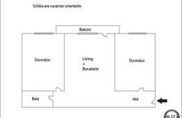 3 camere, GARAJ SUBTERAN si boxa de 12 mp, zona strazii Teilor