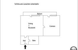 Vanzare 2 camere, 36 mp! Semifinisat! Garaj optional! Zona nou dezvoltata