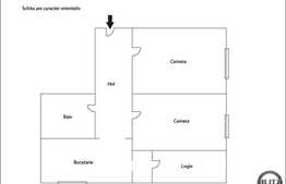 Apartament cu 2 camere, decomandat, 50 mp, zona Iulius Mall