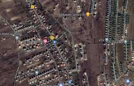 Teren de vanzare 2050 mp, front 14 ml, in zona de case Dezmir