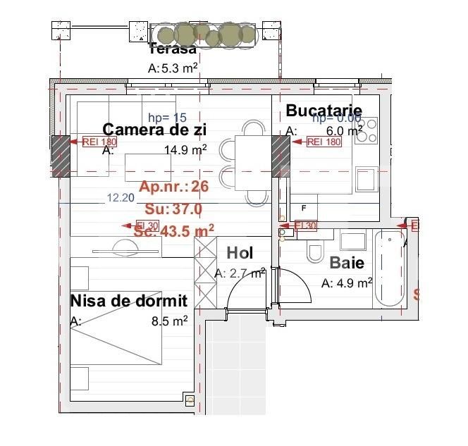 Apartament de vânzare 2 camere Manastur - 75447AV | BLITZ Cluj-Napoca | Poza2