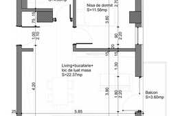 Pentru tine! Apartament 2 camere, etaj intermediar, bloc finalizat, zona Corneliu Coposu
