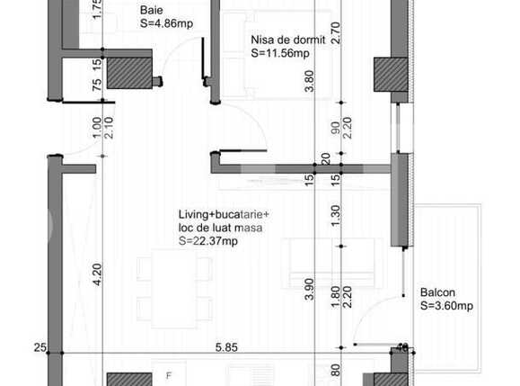 Apartament de vânzare 2 camere Dambul Rotund - 75484AV | BLITZ Cluj-Napoca | Poza2