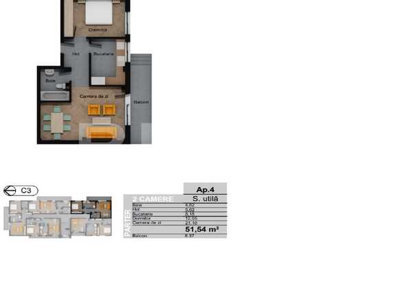 Apartament de vânzare 2 camere Floreşti - 75493AV | BLITZ Cluj-Napoca | Poza7