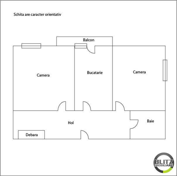 Apartament de vânzare 2 camere Marasti - 755AV | BLITZ Cluj-Napoca | Poza1